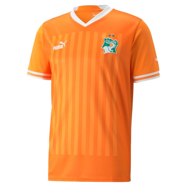 Tailandia Camiseta Costa De Marfil 1ª Kit 2022 Naranja